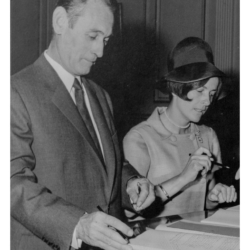 Mariage parents 1967