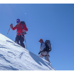 Randonnée à Val d&#039;Isère en 2012