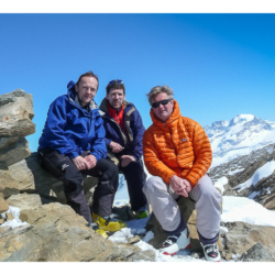 Randonnée à Val d&#039;Isère en 2012