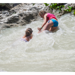 Canyoning  dans l&#039;Estéron