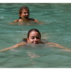 Baignades dans les gorges