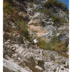 Canyoning  dans l&#039;Estéron
