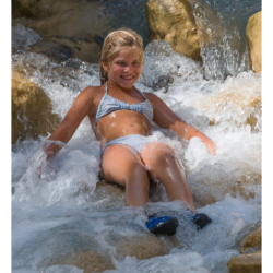 Canyoning  dans l&#039;Estéron