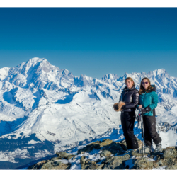 Mathilde Cottin, Jeanne Cottin au Glacier de Bellecôte en 2024