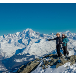 Mathilde Cottin, Jeanne Cottin au Glacier de Bellecôte en 2024
