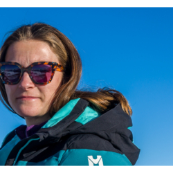 Mathilde Cottin au Glacier de Bellecôte en 2024